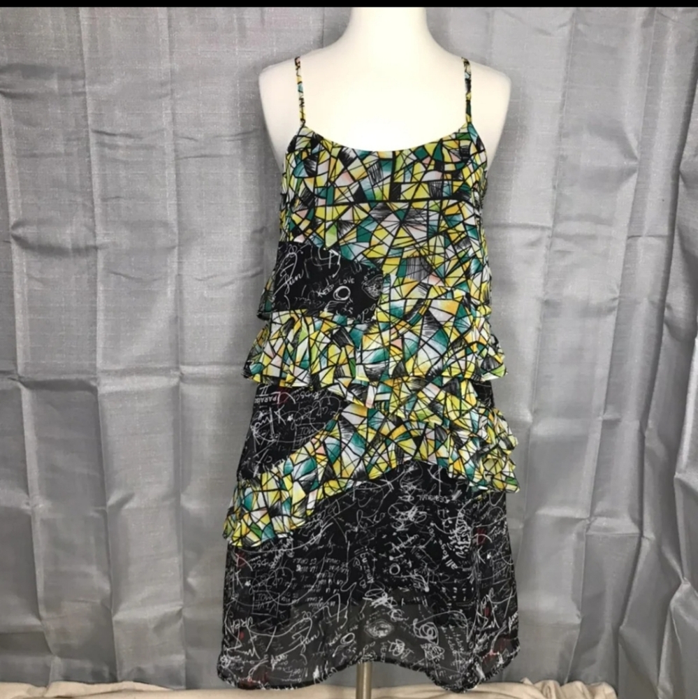 Desigual Ruffle Dress Small